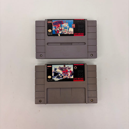 Auction Lot 55: Super NES Video Game Lot