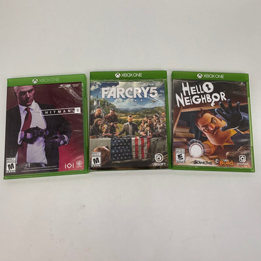 Auction Lot 34: XBOX ONE Video Game Lot 2