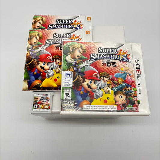 Auction Lot 2: Nintendo 3DS Video Game Super Smash Bros Brawl CIB