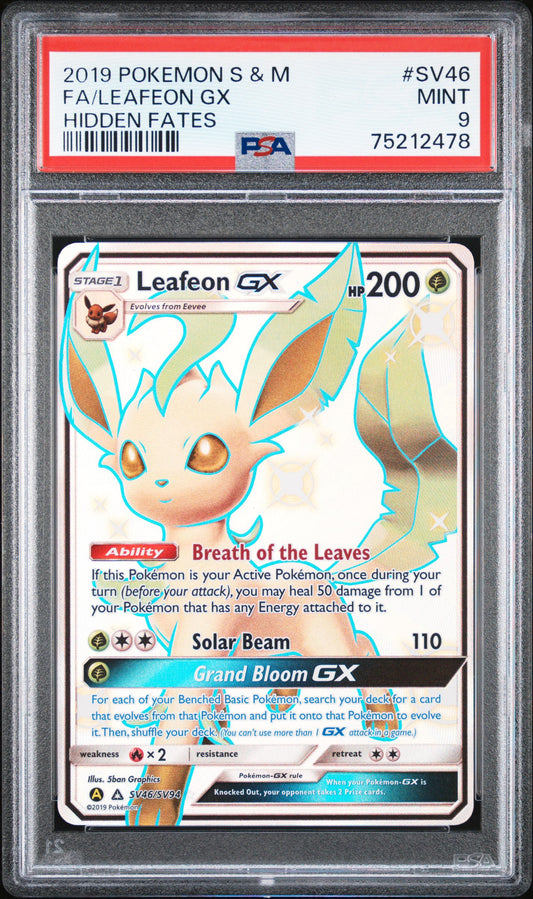 Leafeon GX FA PSA 9