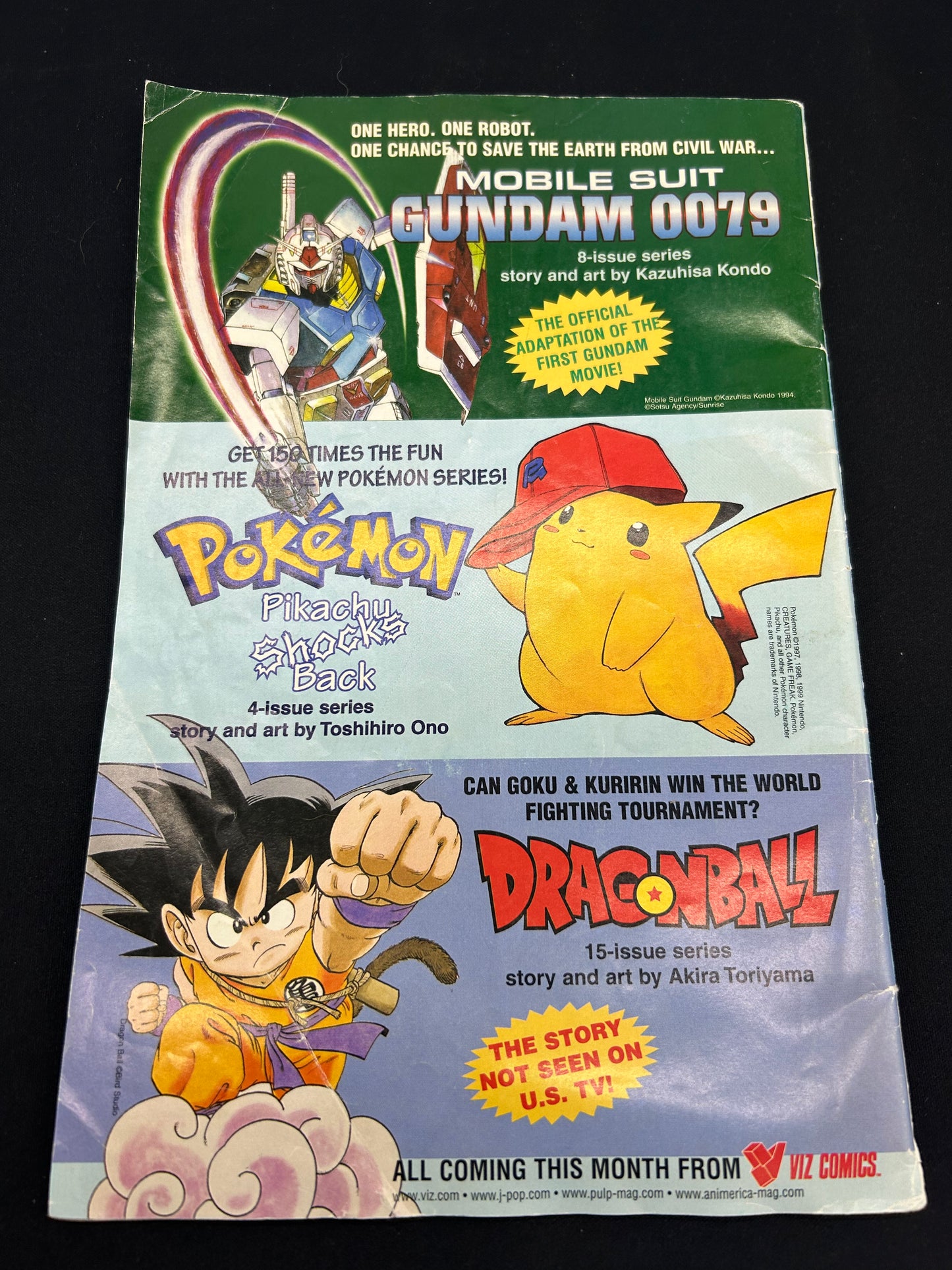 Old pokemon comic book auction *complete set*