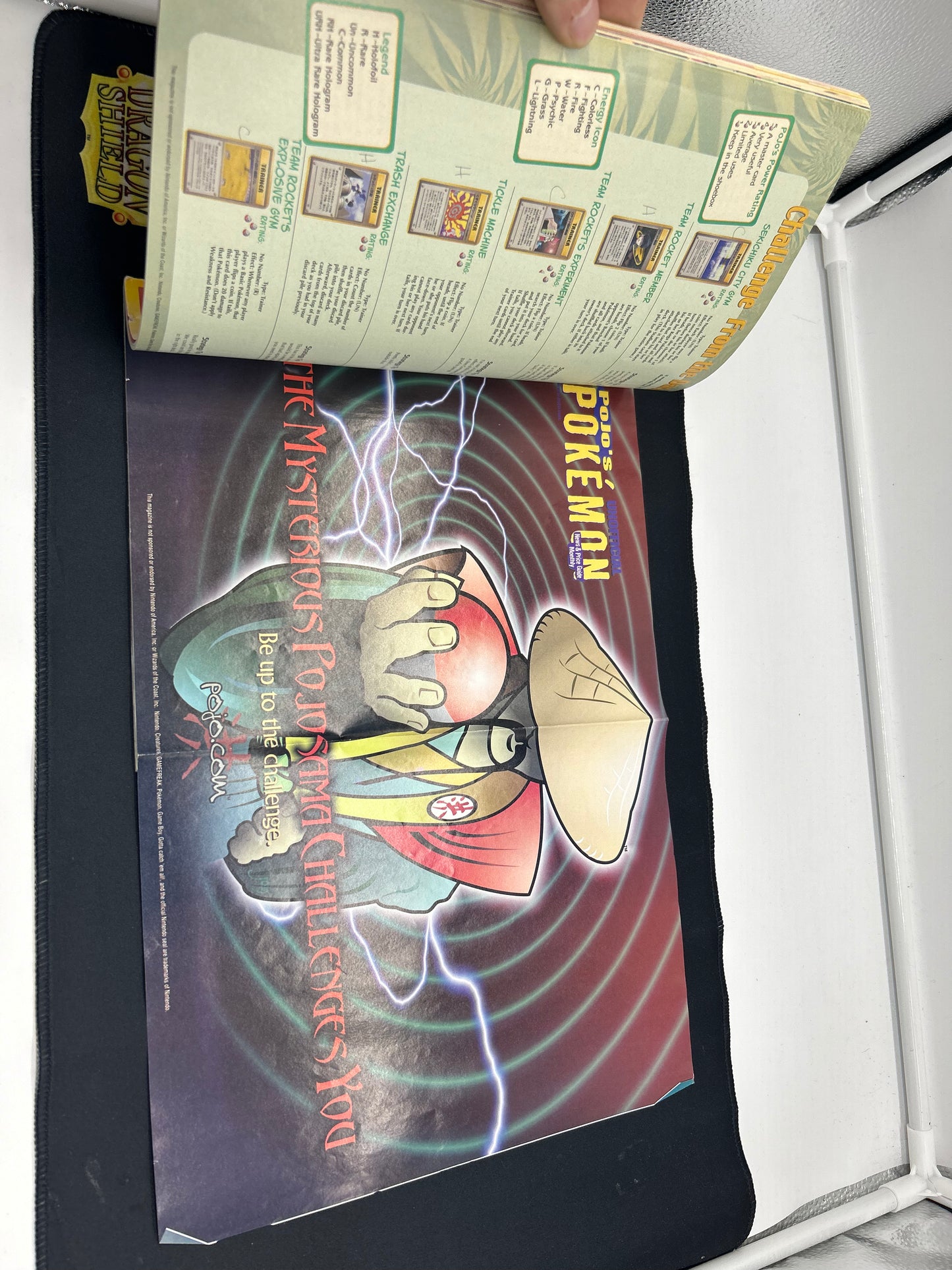 Old Pokemon strategy guide auction *with insert still!*