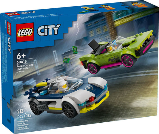 60415 Police Car And Muscle Car Chase