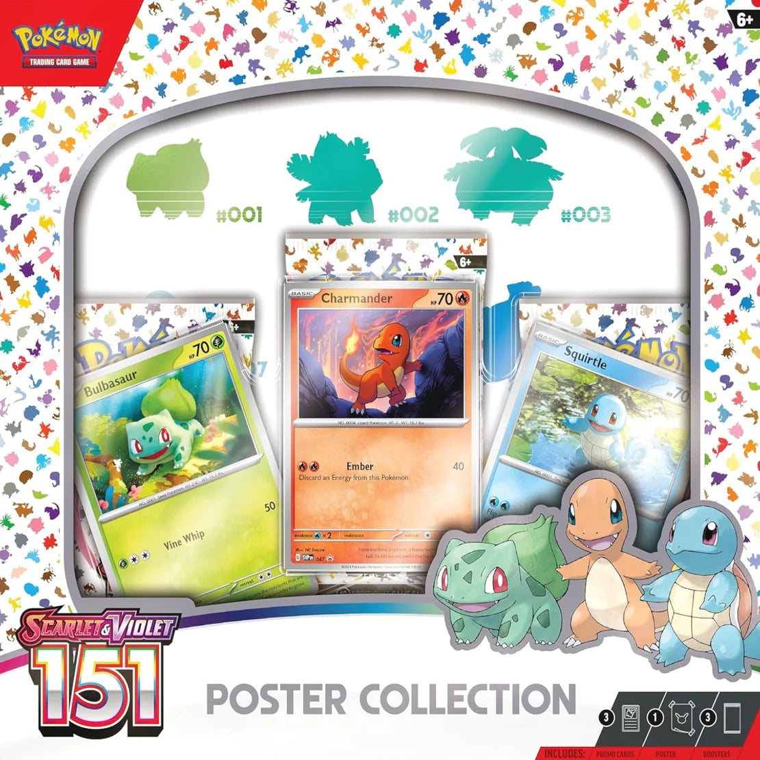 Pokemon 151 Poster Collection