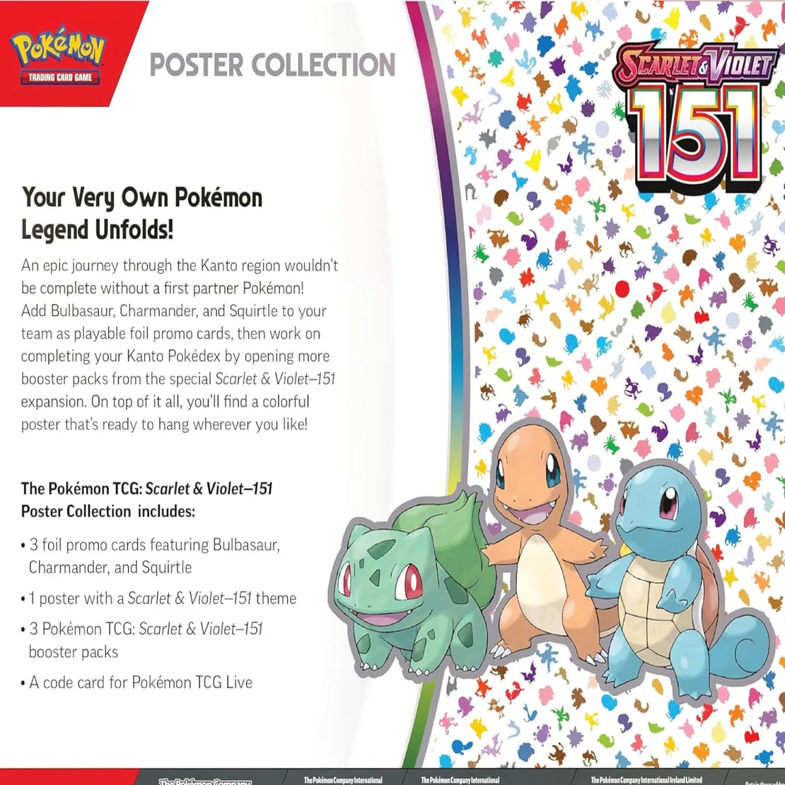 Pokemon 151 Poster Collection