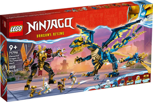 Lego Elemental Dragon vs The Empress Mech 71796