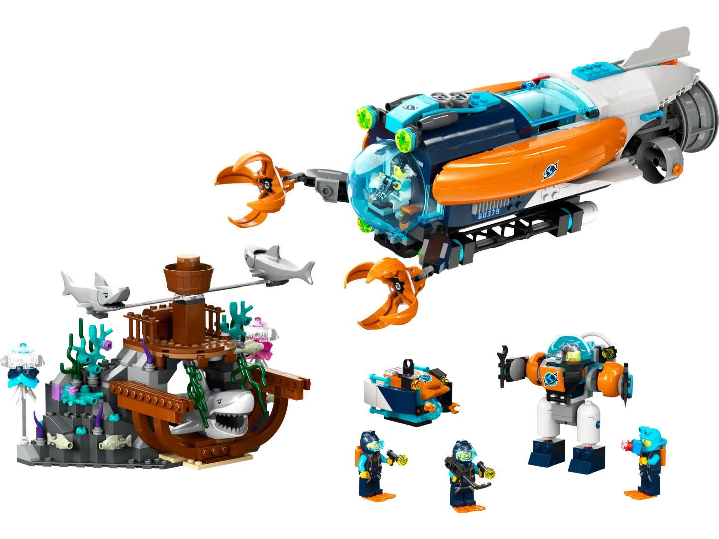Deep Sea Explorer Submarine Lego 60379