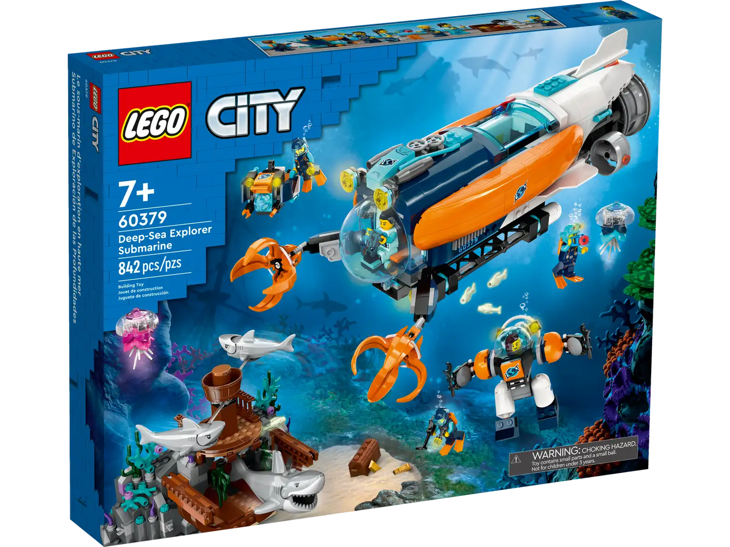 Deep Sea Explorer Submarine Lego 60379