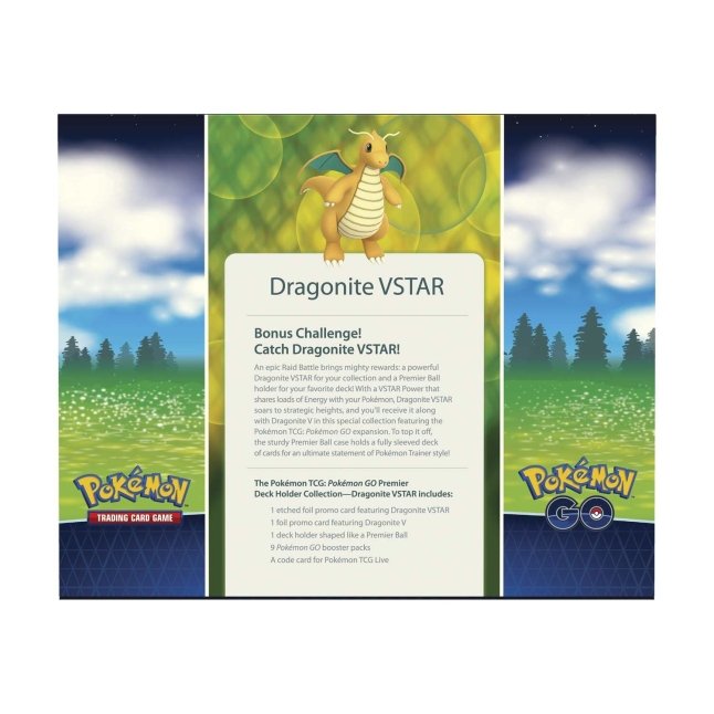 Dragonite Vstar Pokemon Go Box