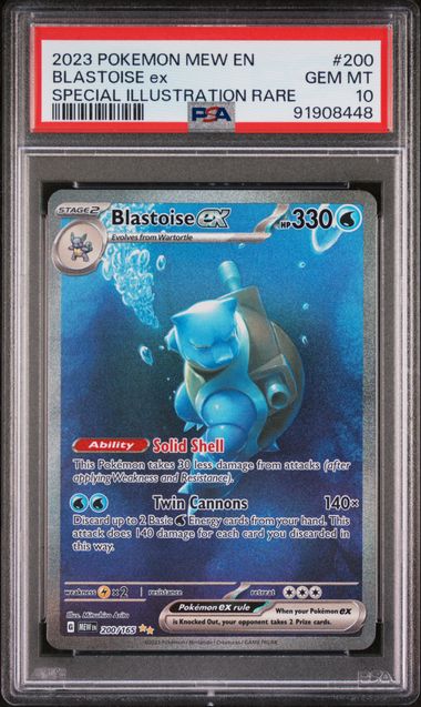 Blastoise 151 Psa 10