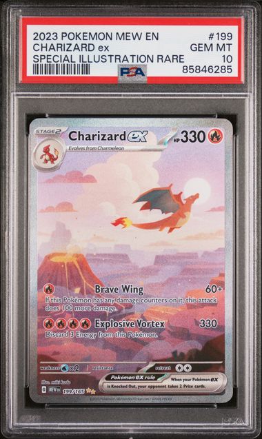Charizard 151 Psa 10