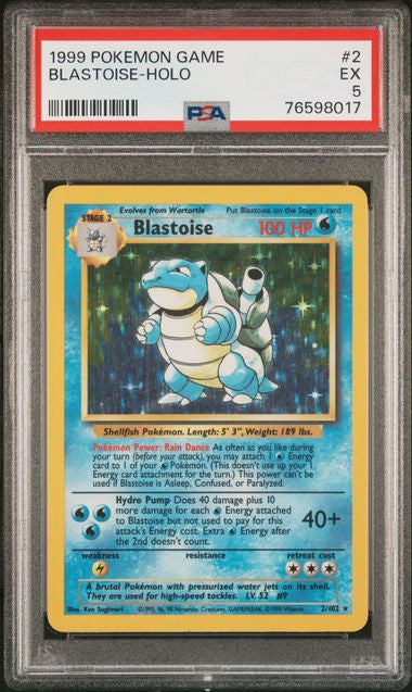 Blastoise Psa 5