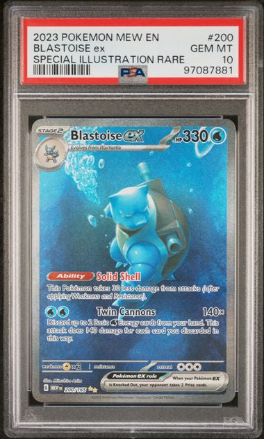 Blastoise Ex 151 Psa 10