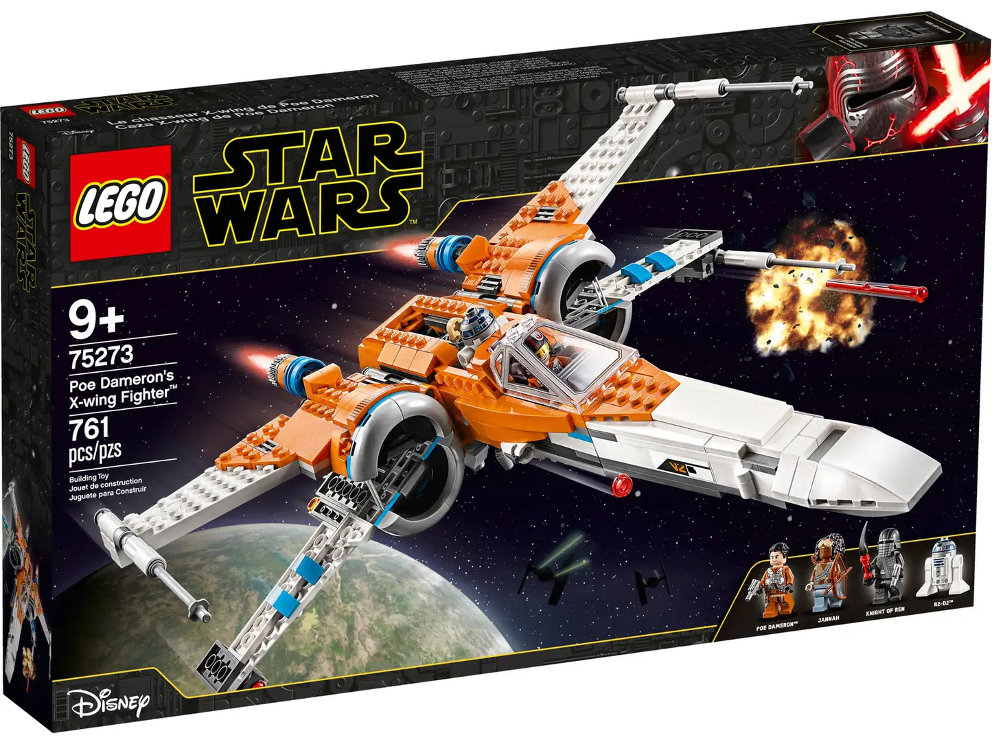75273 Poe Damerons X-wing Fighter