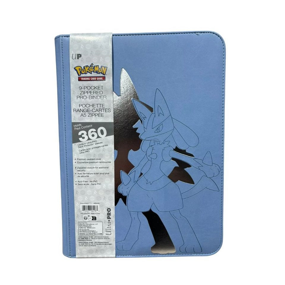 Pokemon Binder - 9 Pocket Zippered Pro Binder