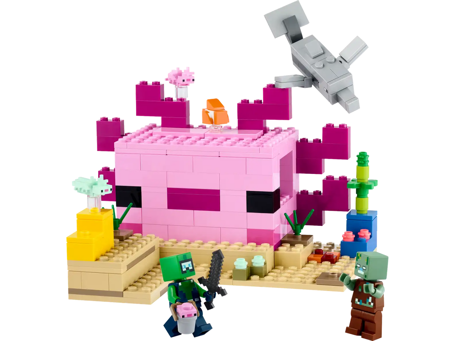 Lego - Minecraft Axolotl House 21247