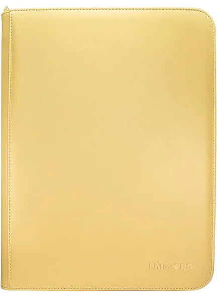 360 - 9 Pocket Zippered Ultra Pro Binder - Yellow