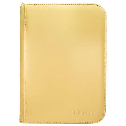 4 Pocket Zippered Ultra Pro Binder - Yellow