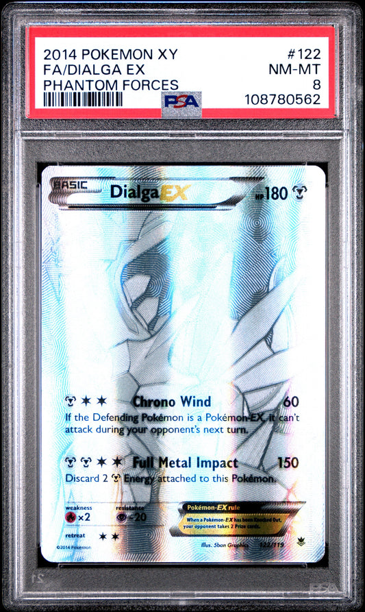 Dialga EX Phantom Forces PSA 8