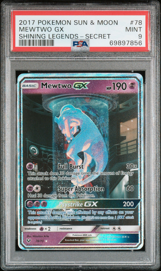 Mewtwo 78 Psa 9