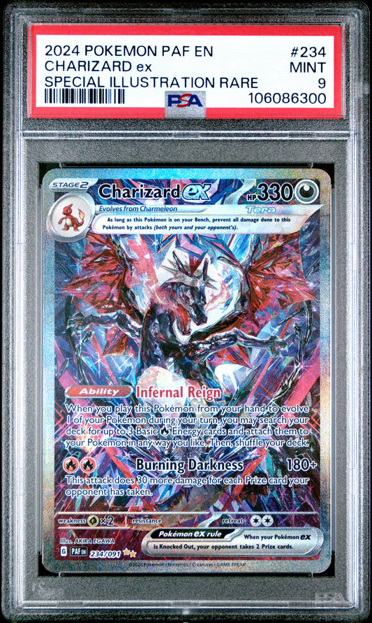 Charizard Ex 234 Psa 9