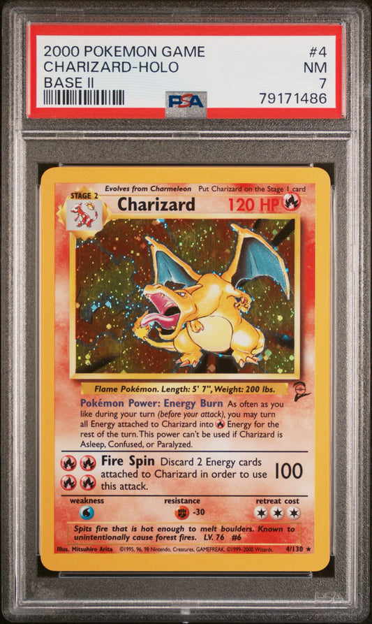 Charizard Psa 7 Base 2