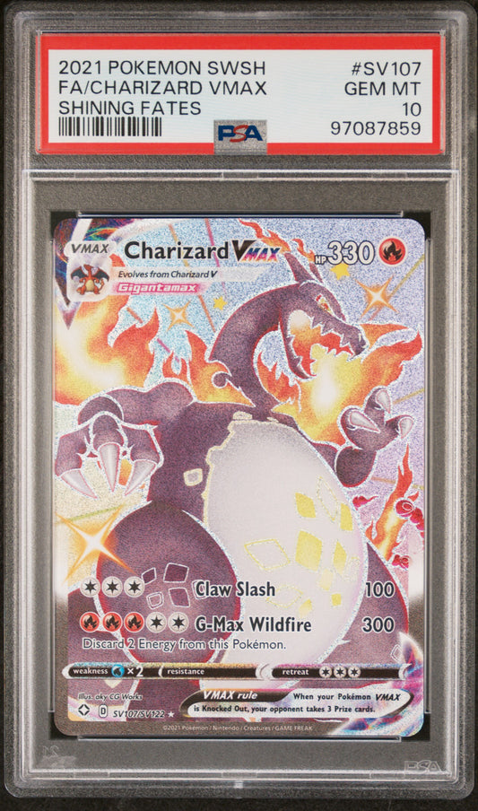 Charizard Vmax PSA 10