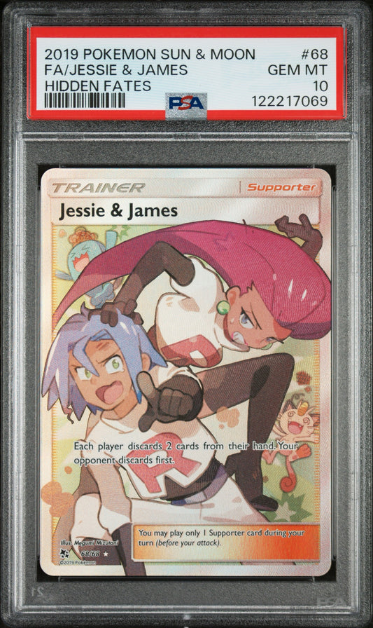 Jesse And James Hidden Fates PSA 10