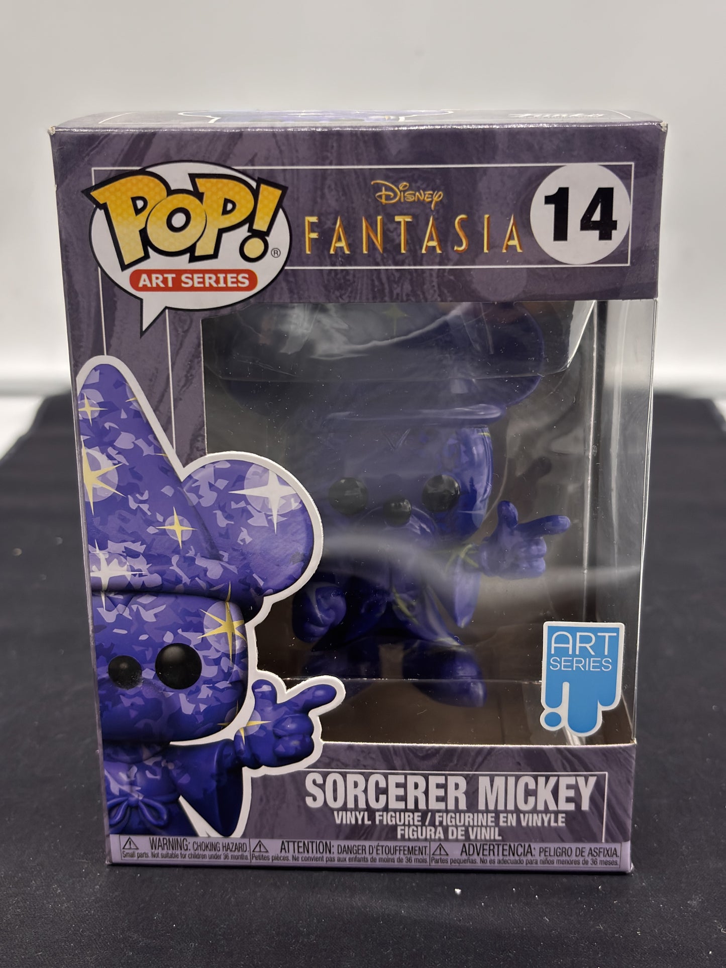Auction Lot 12: POP Funko Disney Fantasia Art Series Sorcerer Mickey 14 Figure