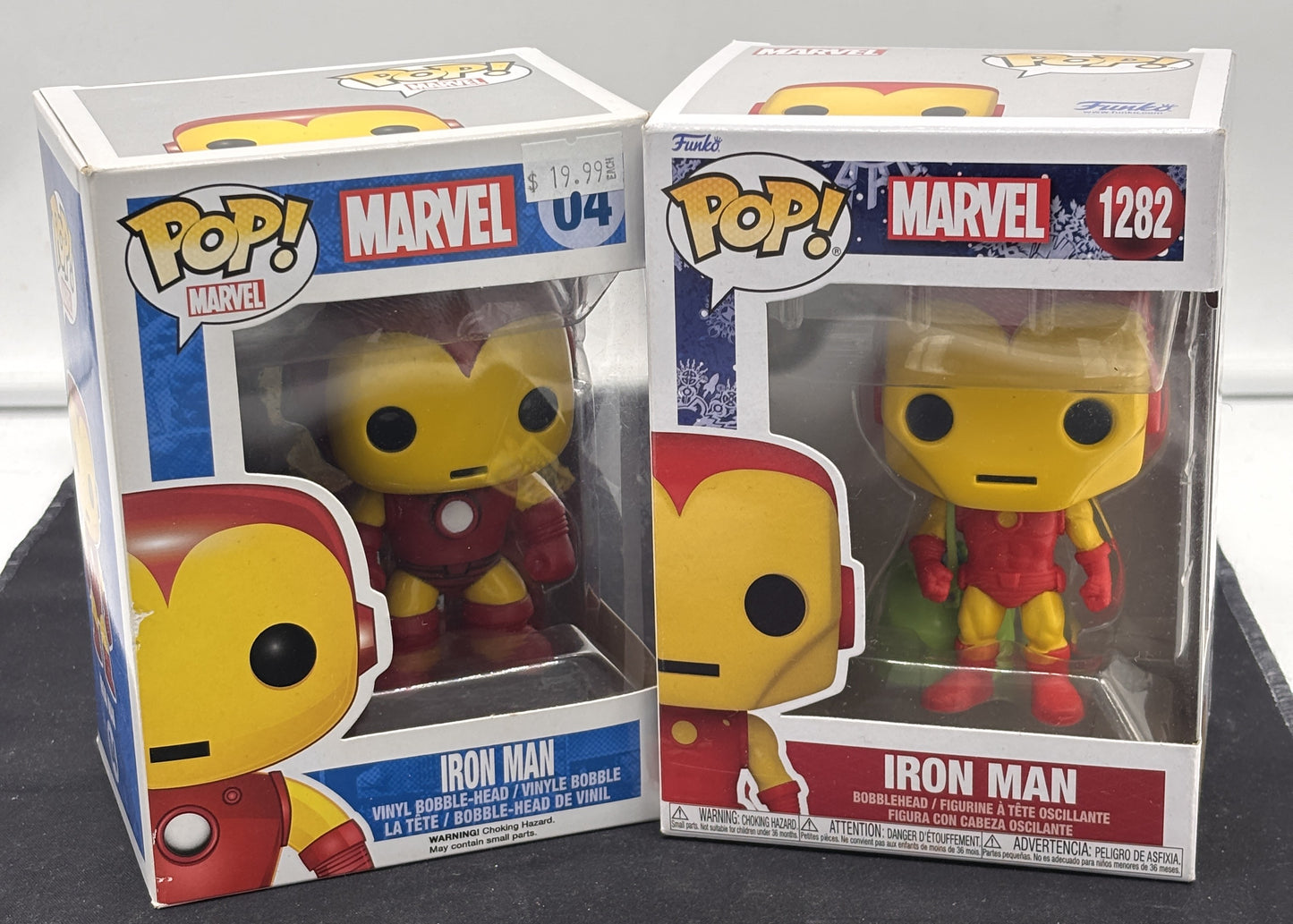 Auction Lot 15: POP Funko Marvel Iron Man Lot 04 1282 Figures