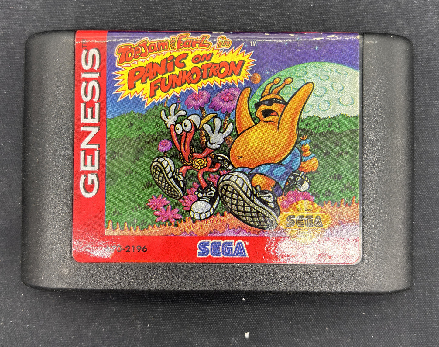 Auction Lot 93: Sega Genesis Video Game Toe Jam and Earl Panic on Funkotron Loose