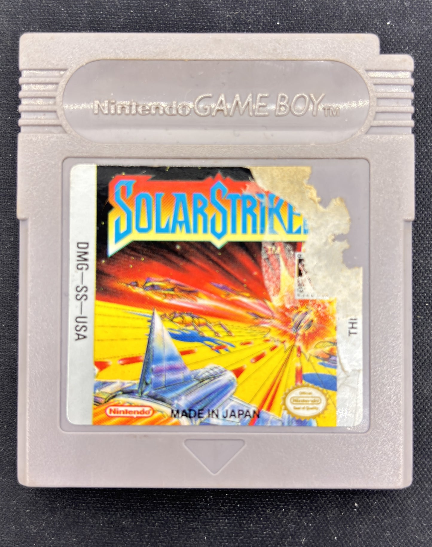 Auction Lot 94: Nintendo Gameboy Video Game Solar Strikers Loose