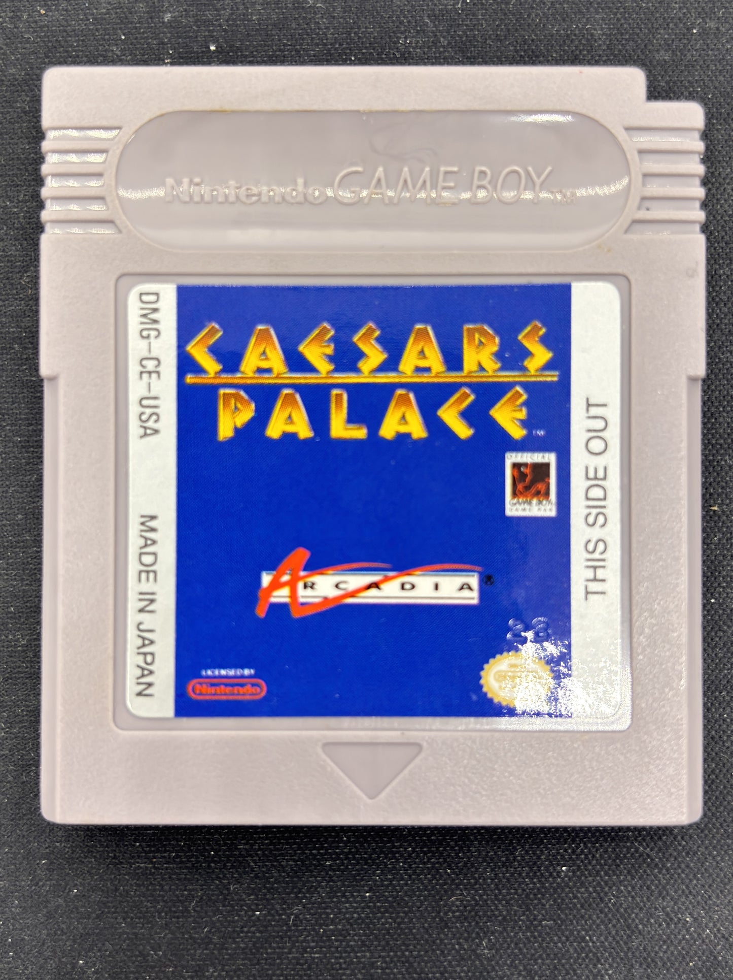 Auction Lot 95: Nintendo Gameboy Video Game Caesars Palace Loose