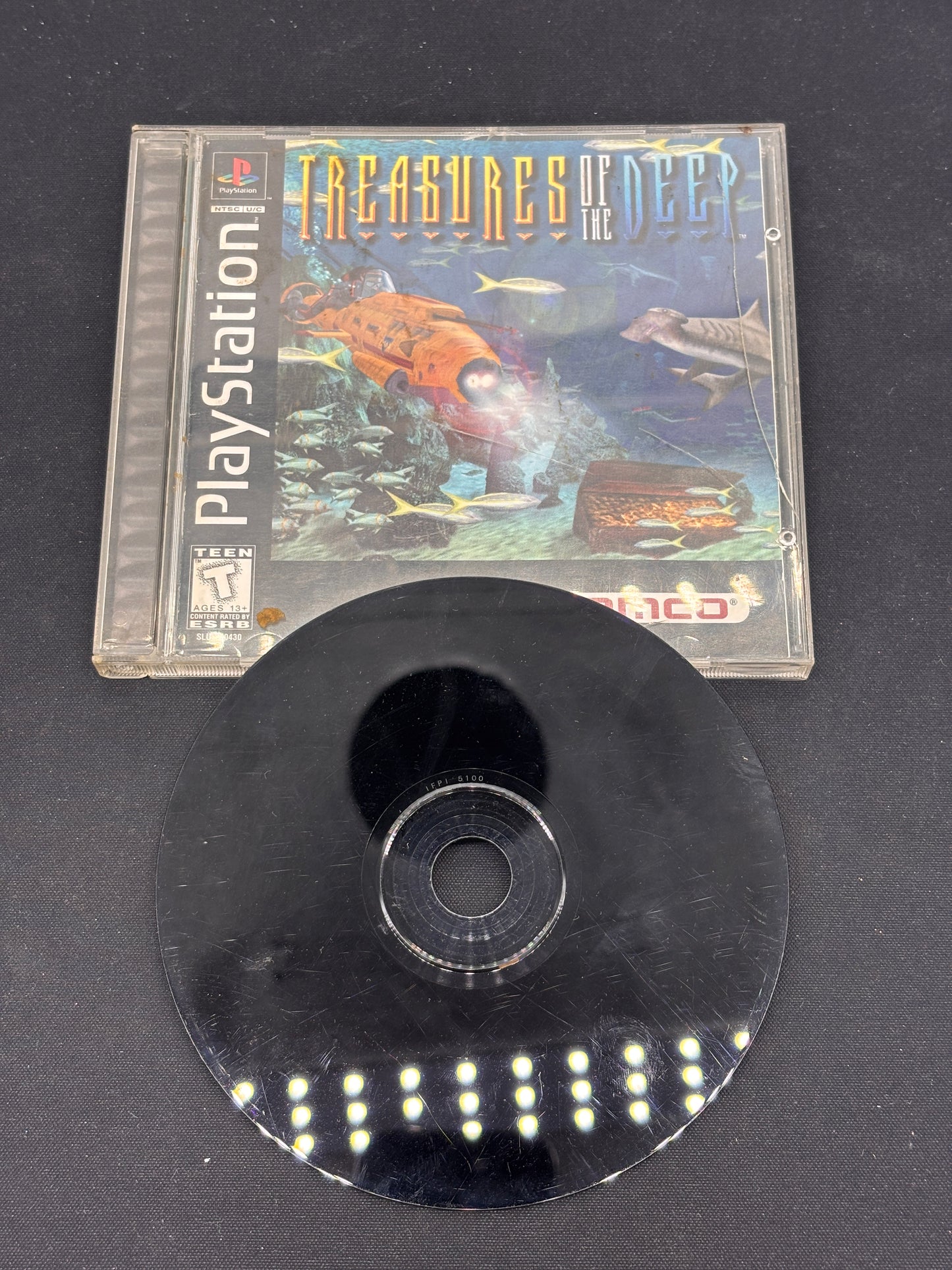 Auction Lot 101: PlayStation 1 Video Game Treasures of the Deep CIB