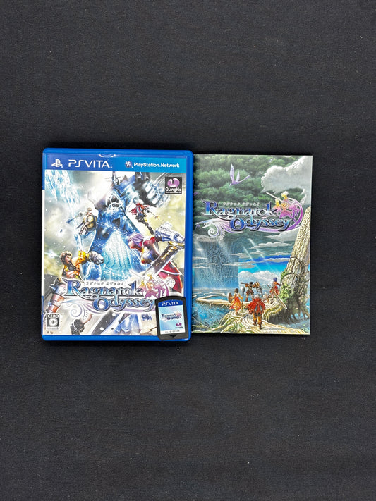 Auction lot 100: Ragnarok Odyssey Japanese Video Game PlayStation Vita CIB