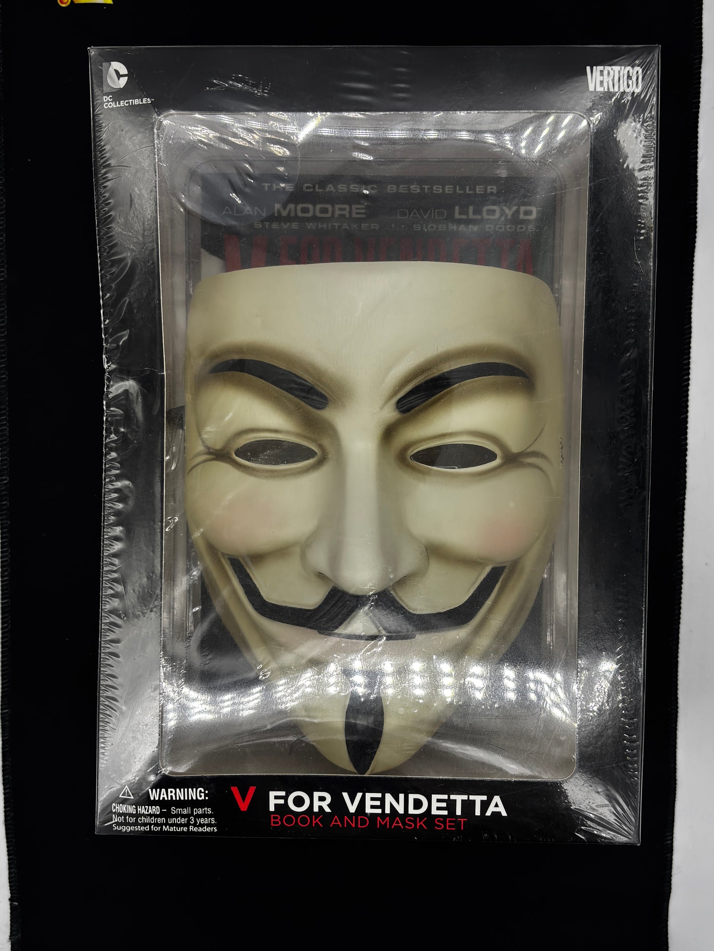 Auction Lot 107: V for Vendetta Mask and Comic Sealed