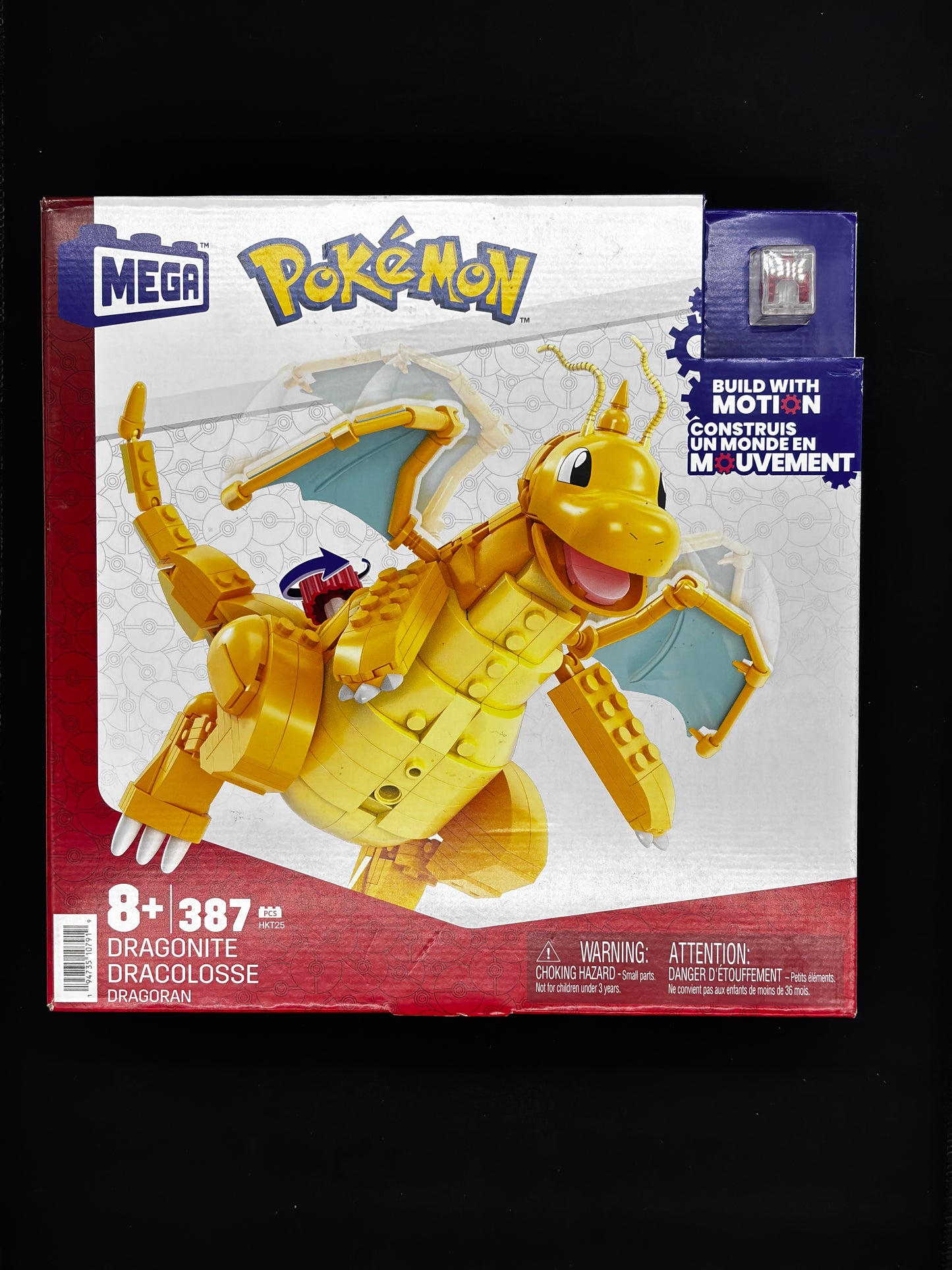 Auction Lot 148: Mega Construx Dragonite Pokemon Set