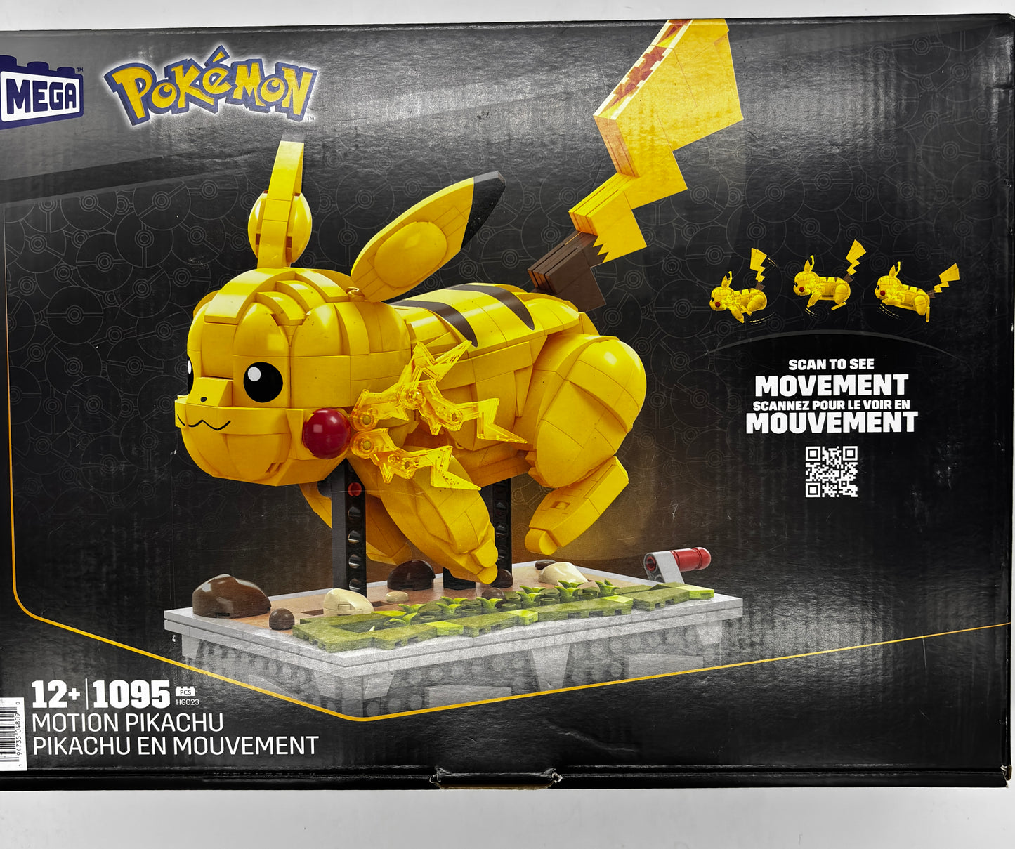 Auction Lot 109: Mega Construx Pokemon Motion Pikachu Set