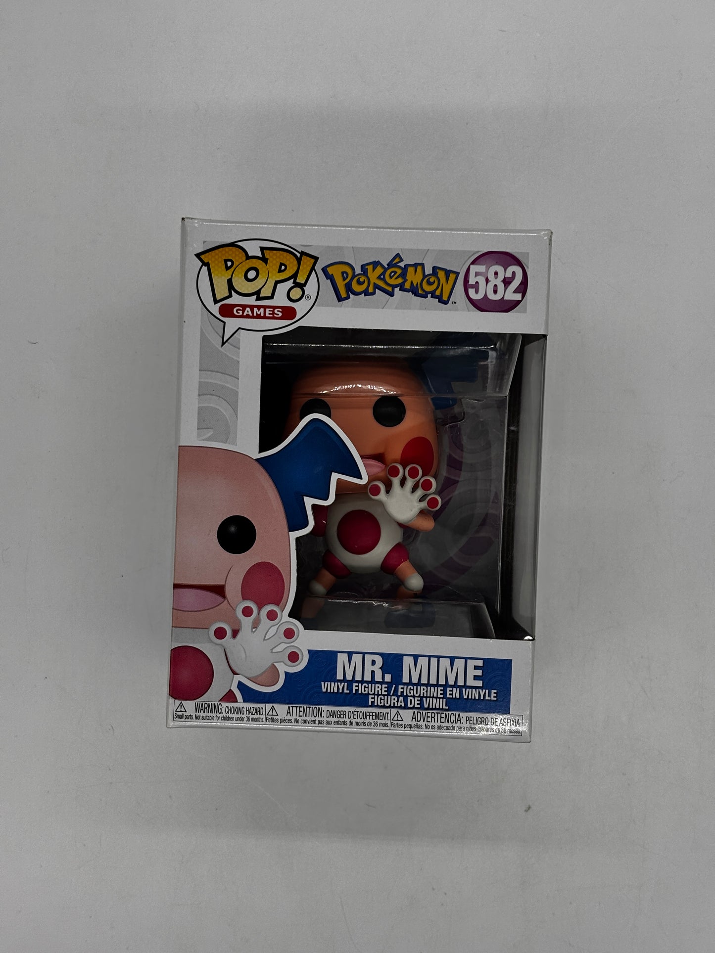 Auction Lot 111: Pop Funko Pokemon Mr. Mime 582