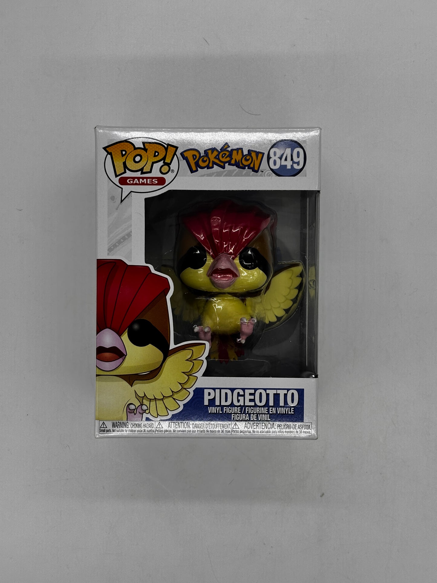 Auction Lot 115: Pop Funko Pokemon Pidgeotto 849
