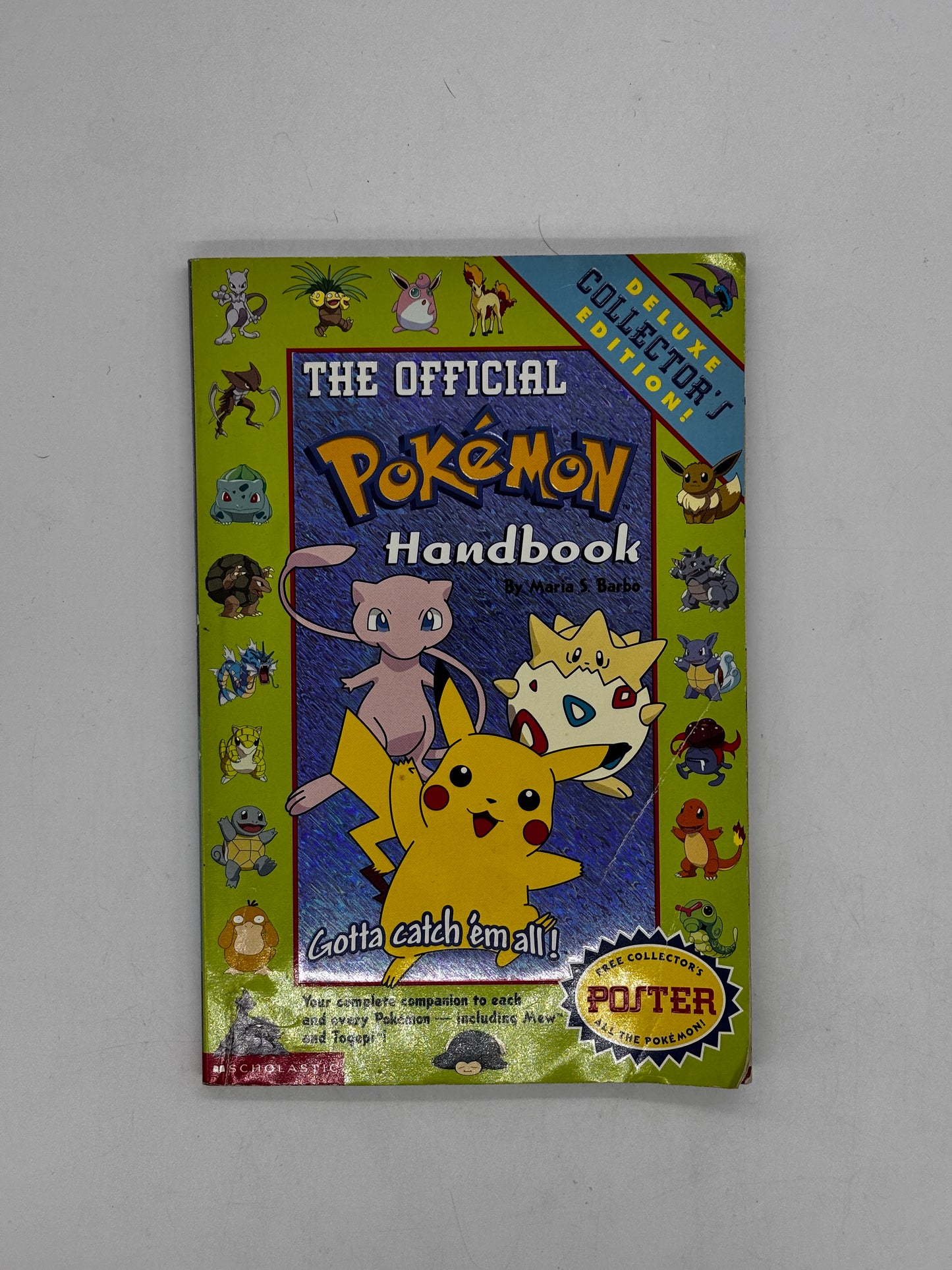 Auction Lot 125: Official Pokemon Handbook