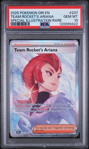 Team Rockets Ariana PSA 10