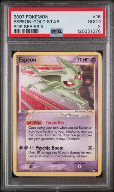 Espeon Goldstar Psa 2