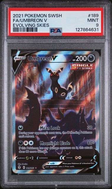Umbreon V Psa 9