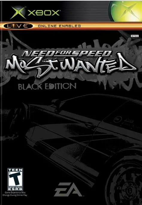 NFS Most Wanted Black Edition XB