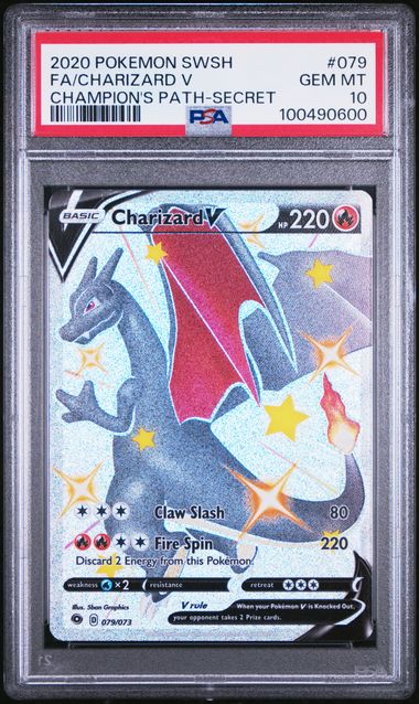 Charizard V 79 Psa 10