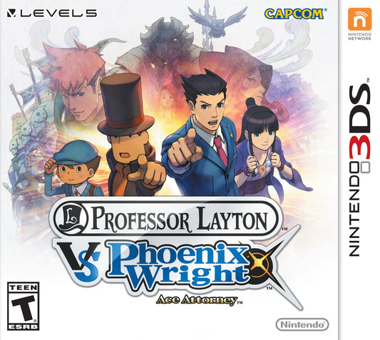 Professor Layton vs Phoenix Wright 3DS
