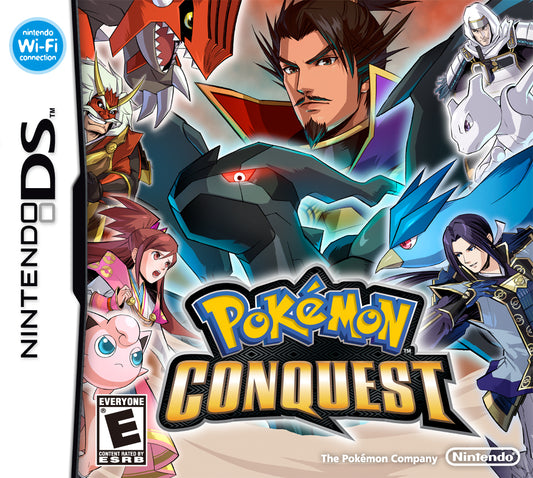 Pokemon Conquest DS CIB