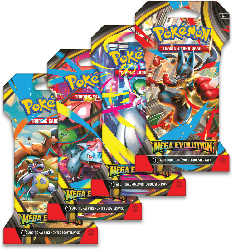 Mega Evolutions Sleeved Blister