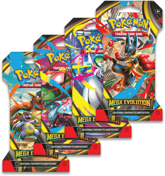 Mega Evolutions Sleeved Blister